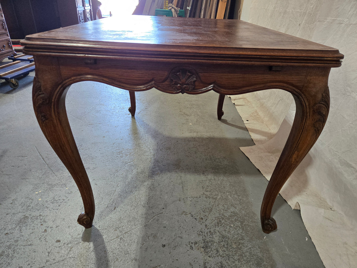 Early Century Louis XV draw leaf table