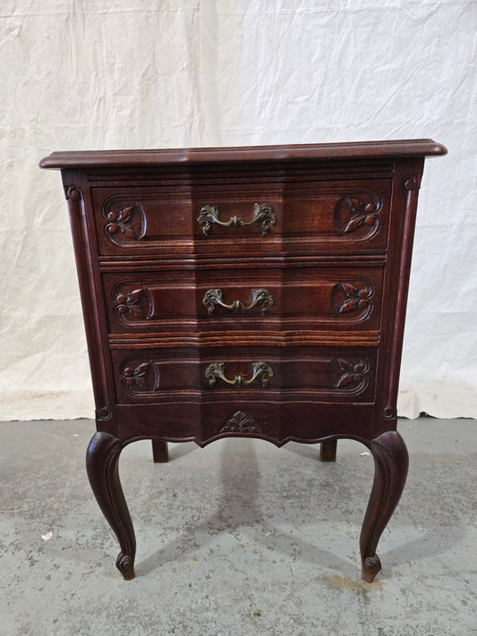 Early Century Louis XV Oak nightstand