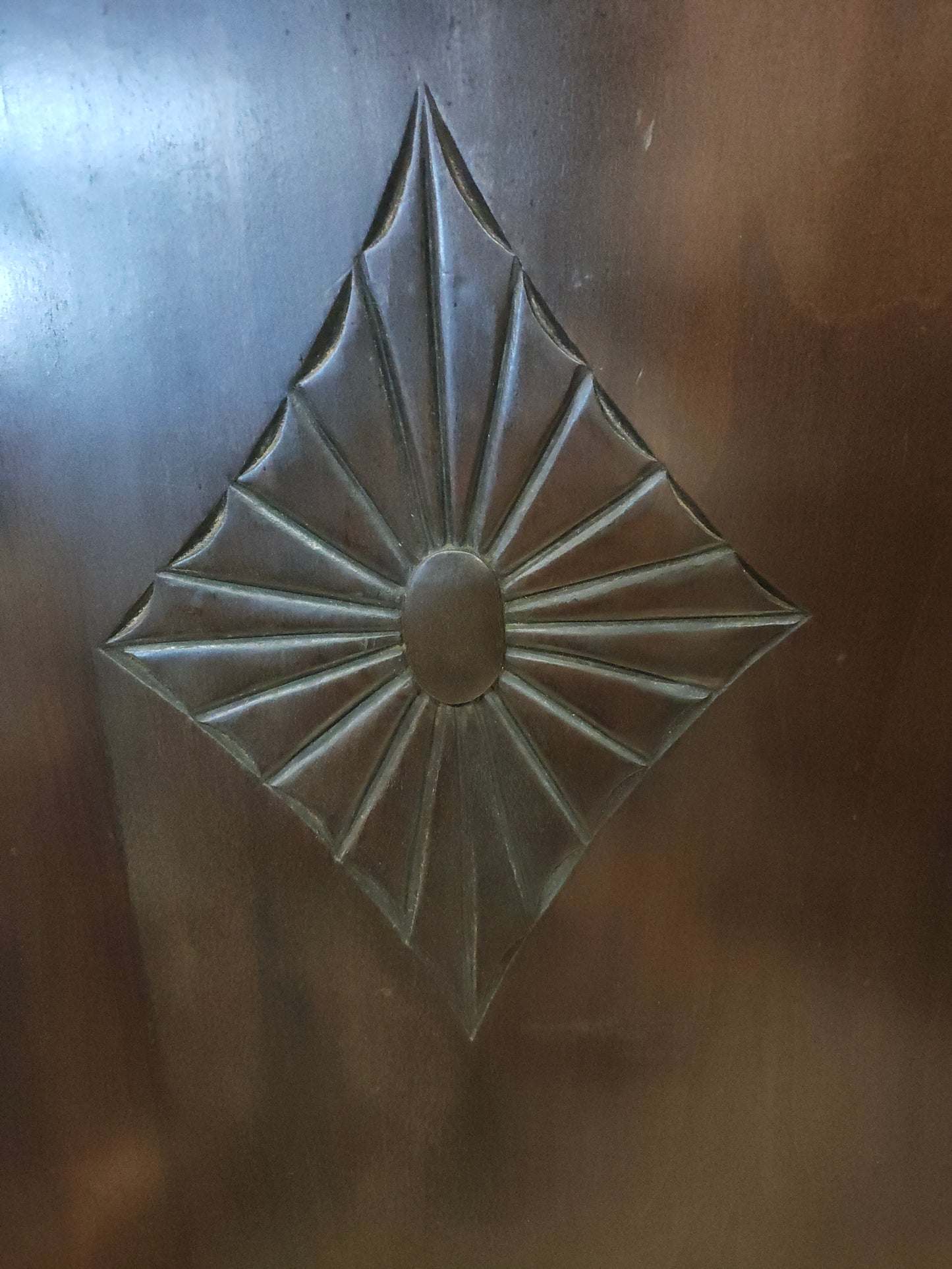 Federal Style Mahogany Corner Cabinet with Swan-Neck Gallery Back