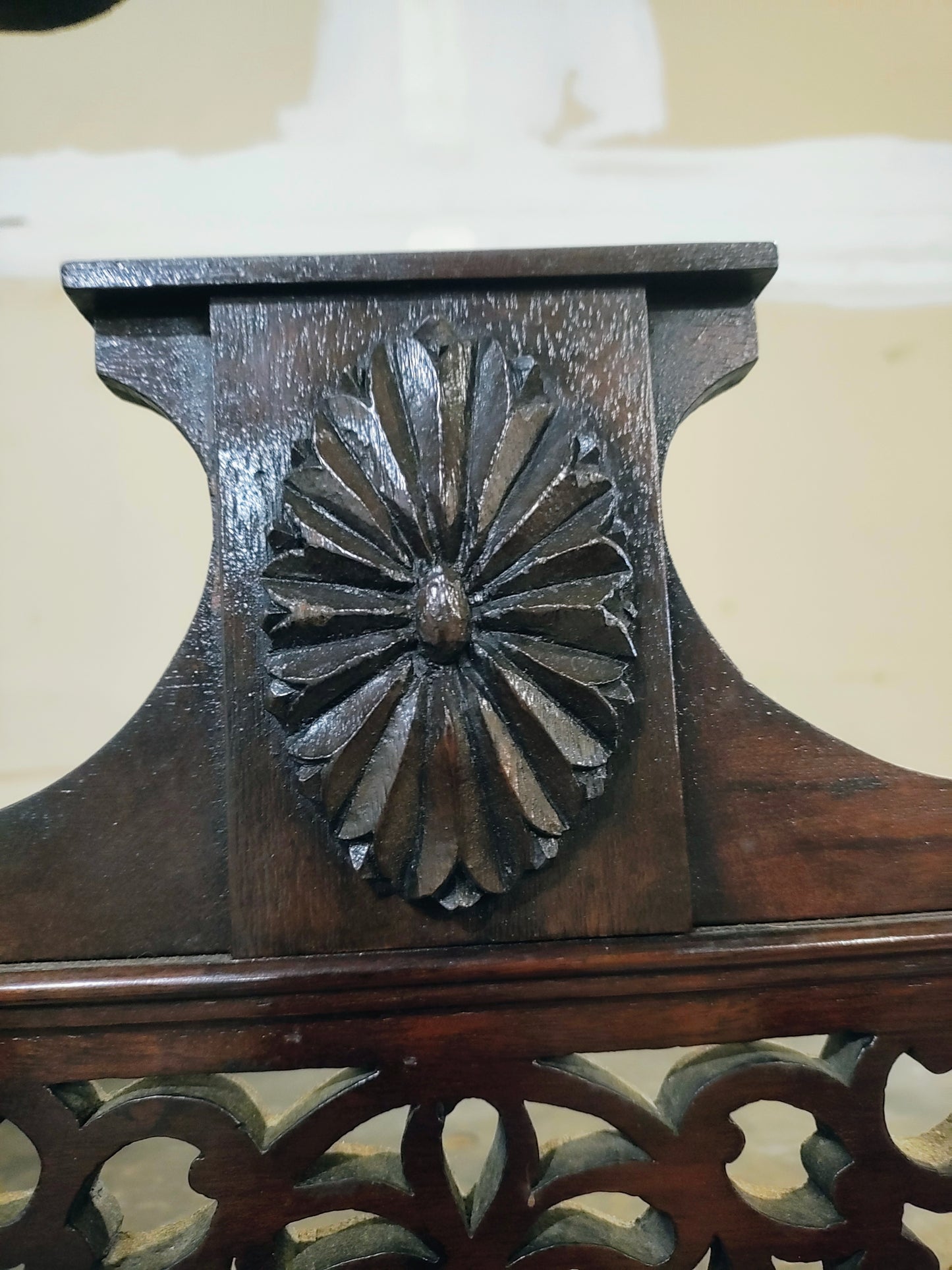 English Mahogany Chest On Stand