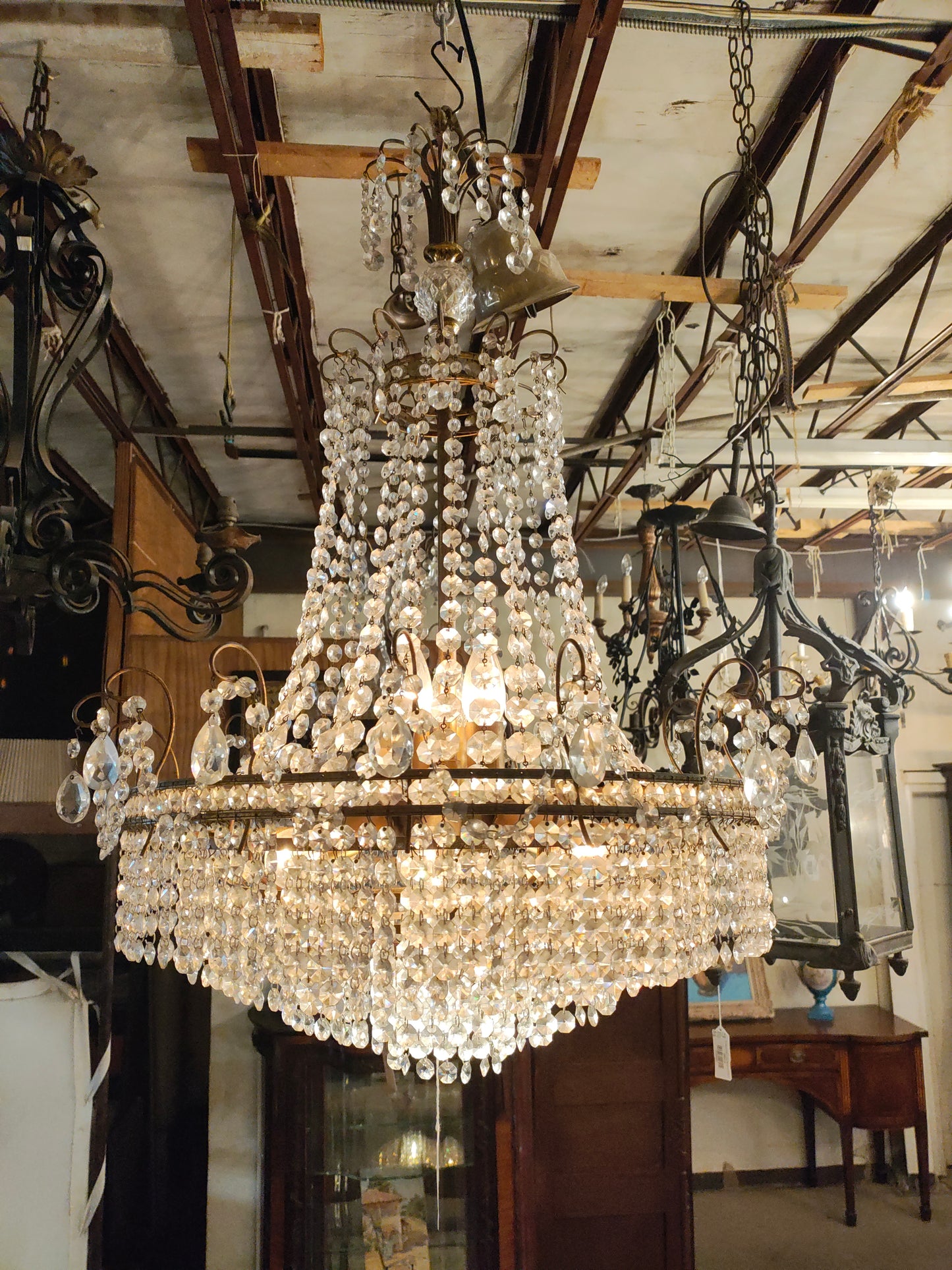 French Empire Style Chandelier