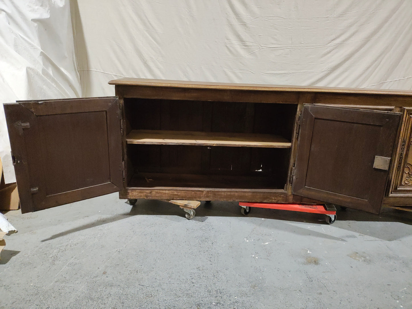 Late 18th Century French Provincial Oak Enfilade