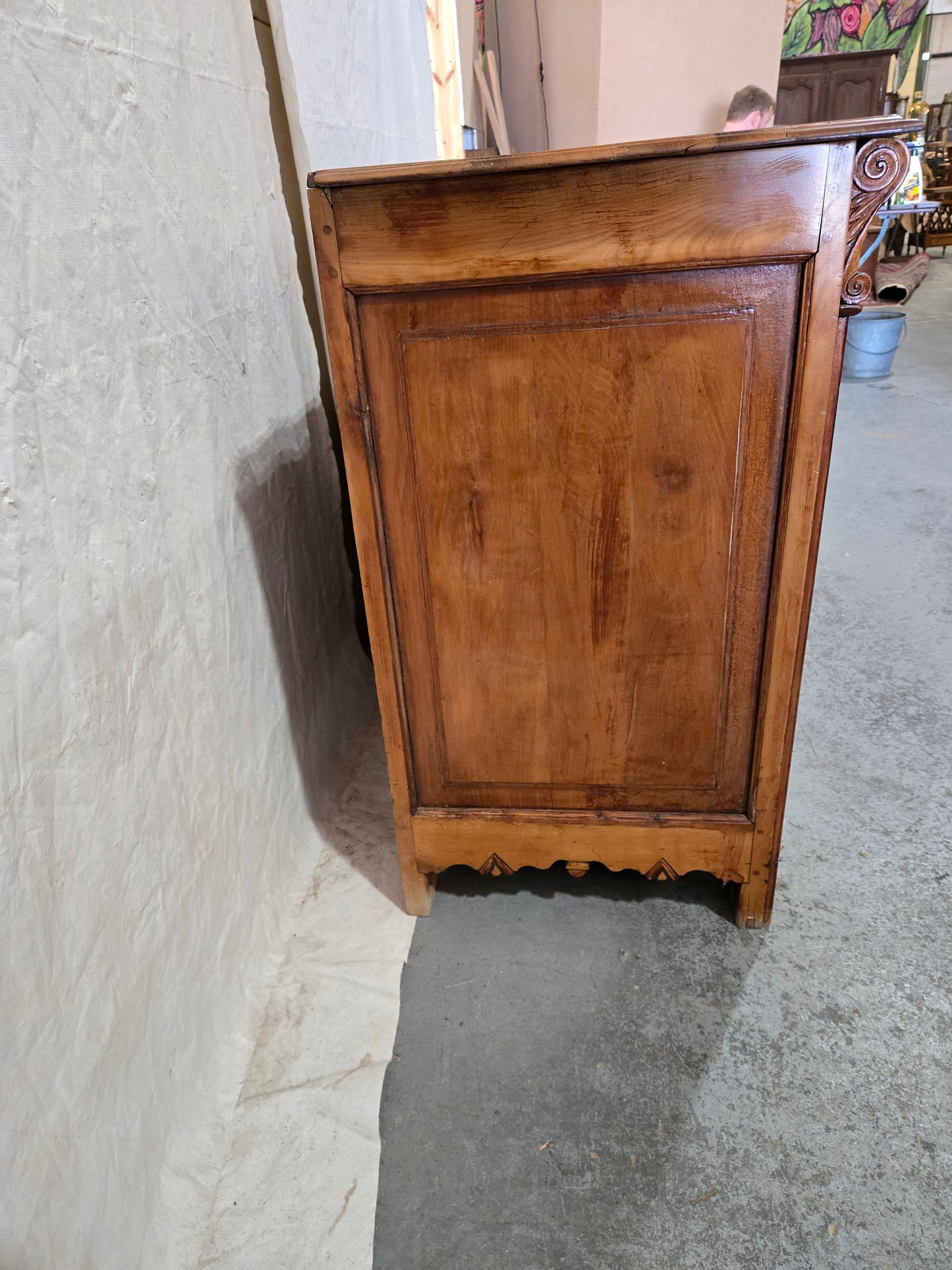 Mid 1800s Cherry Wood Provincial Buffet