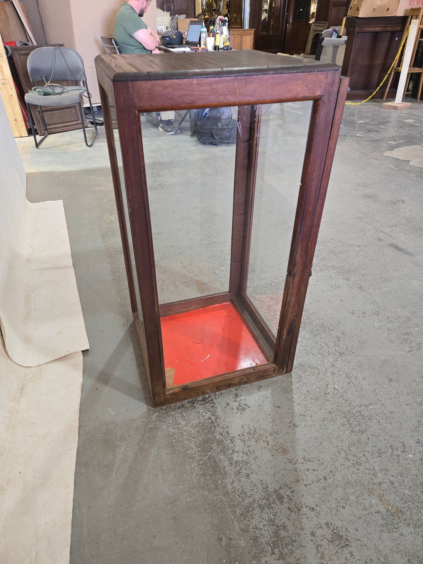 Early Century Directoire Display Cabinet