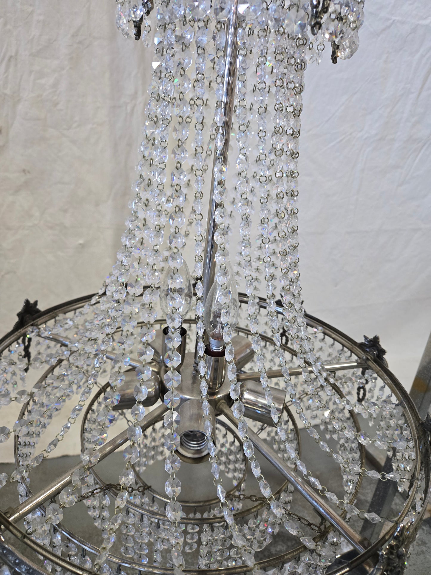 Early Century Neo Classical Chandelier