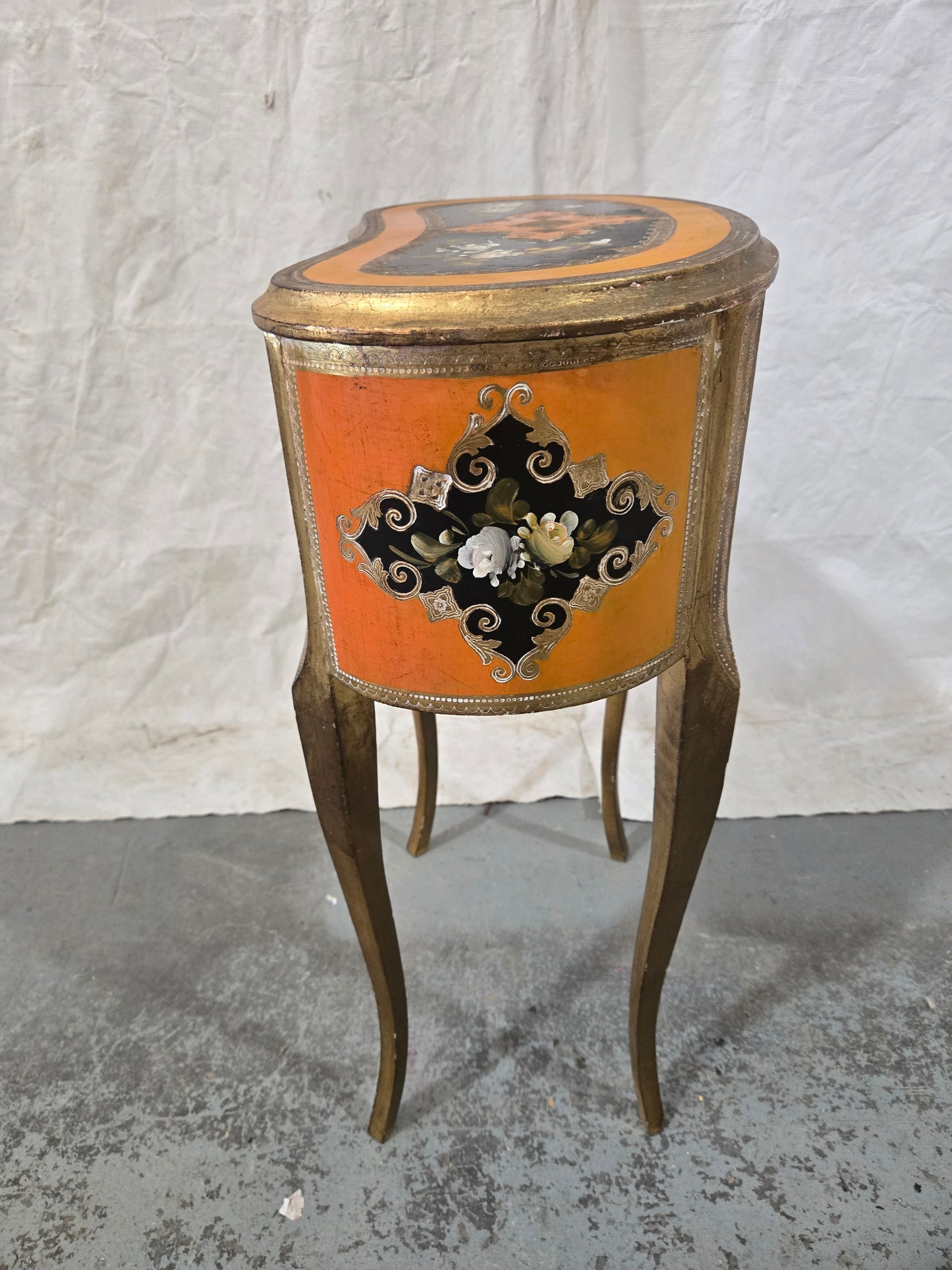 Early Century Florentine Nightstand