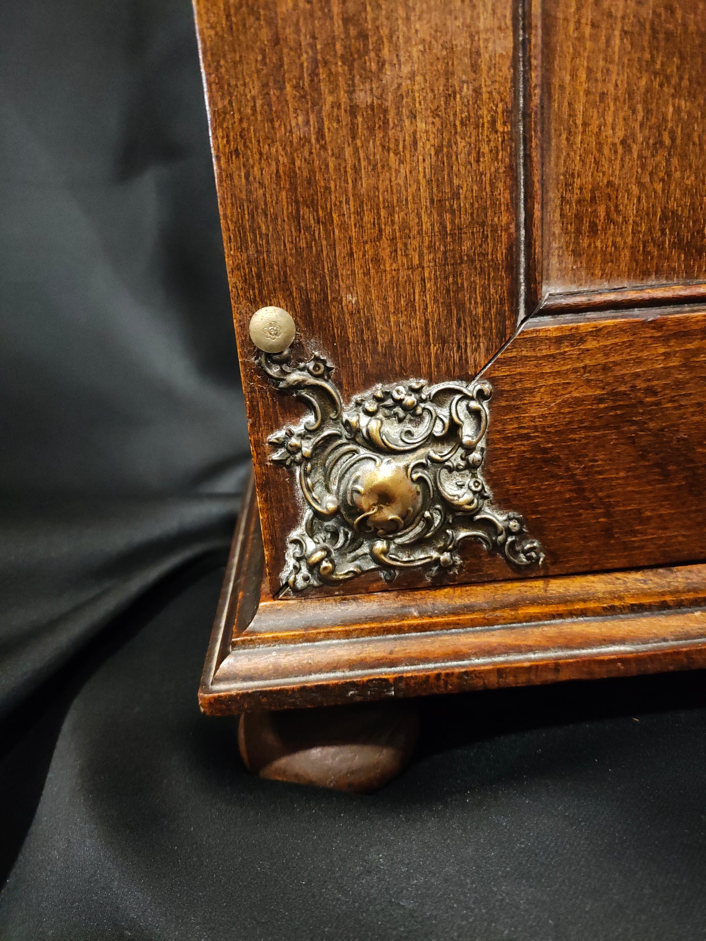 19th Century French Renaissance Revival Heraldic Knight Wall Cabinet / Comtoise Clock Case