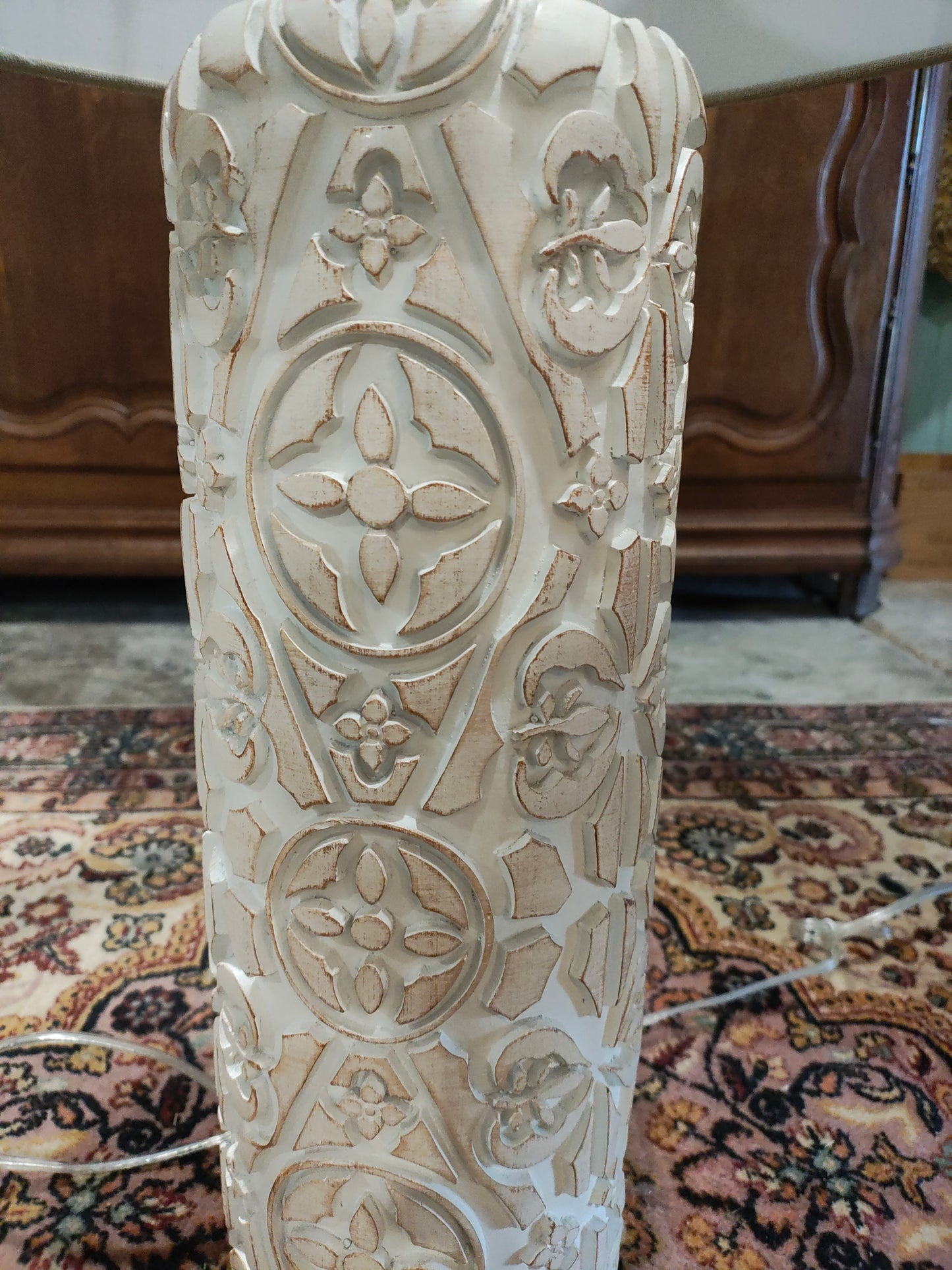 Coastal farmhouse lamp
