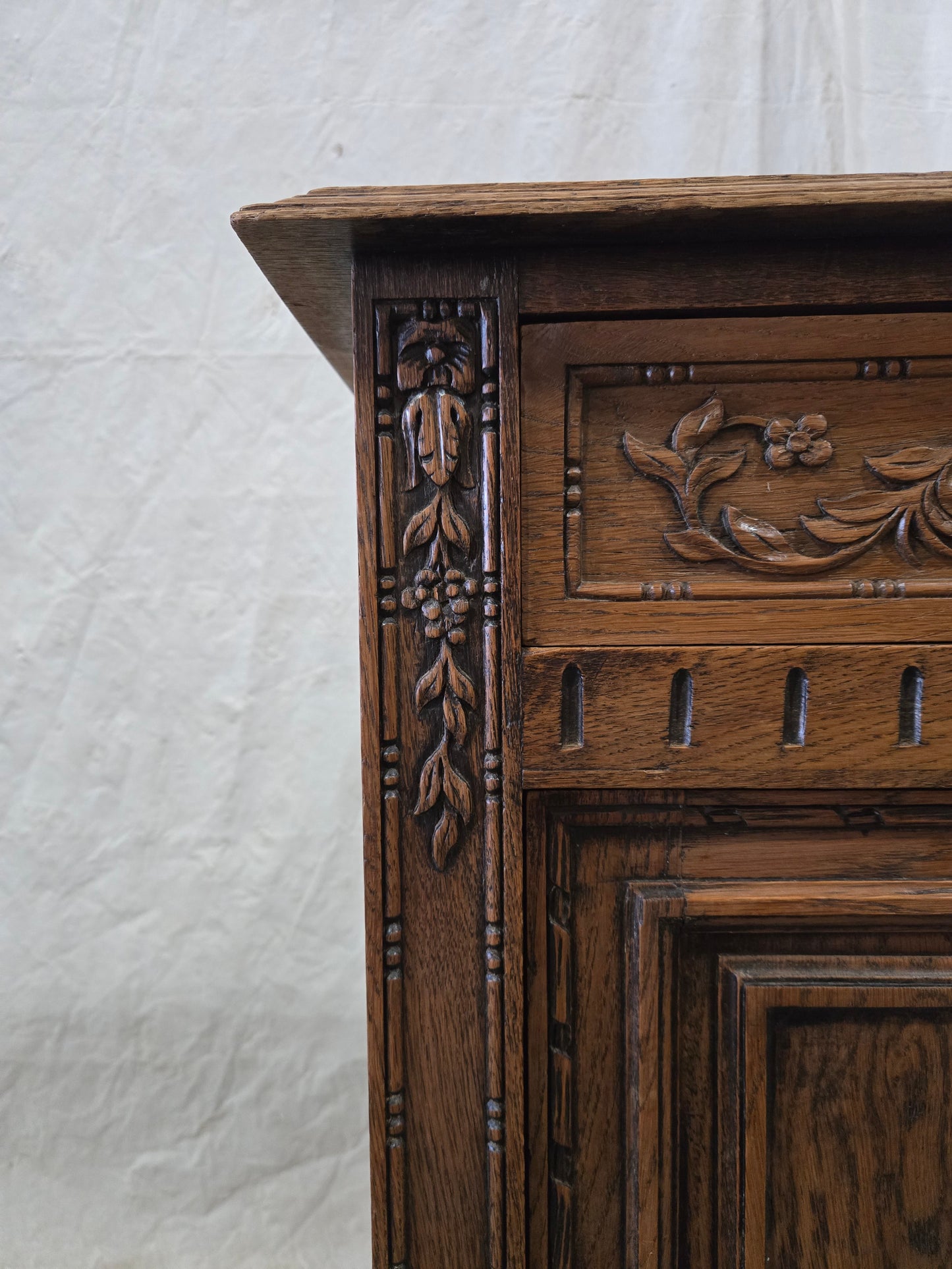 Early Century Louis XVI Oak Cabinet