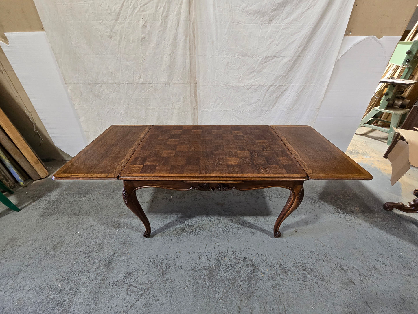 Early Century Louis XV draw leaf table