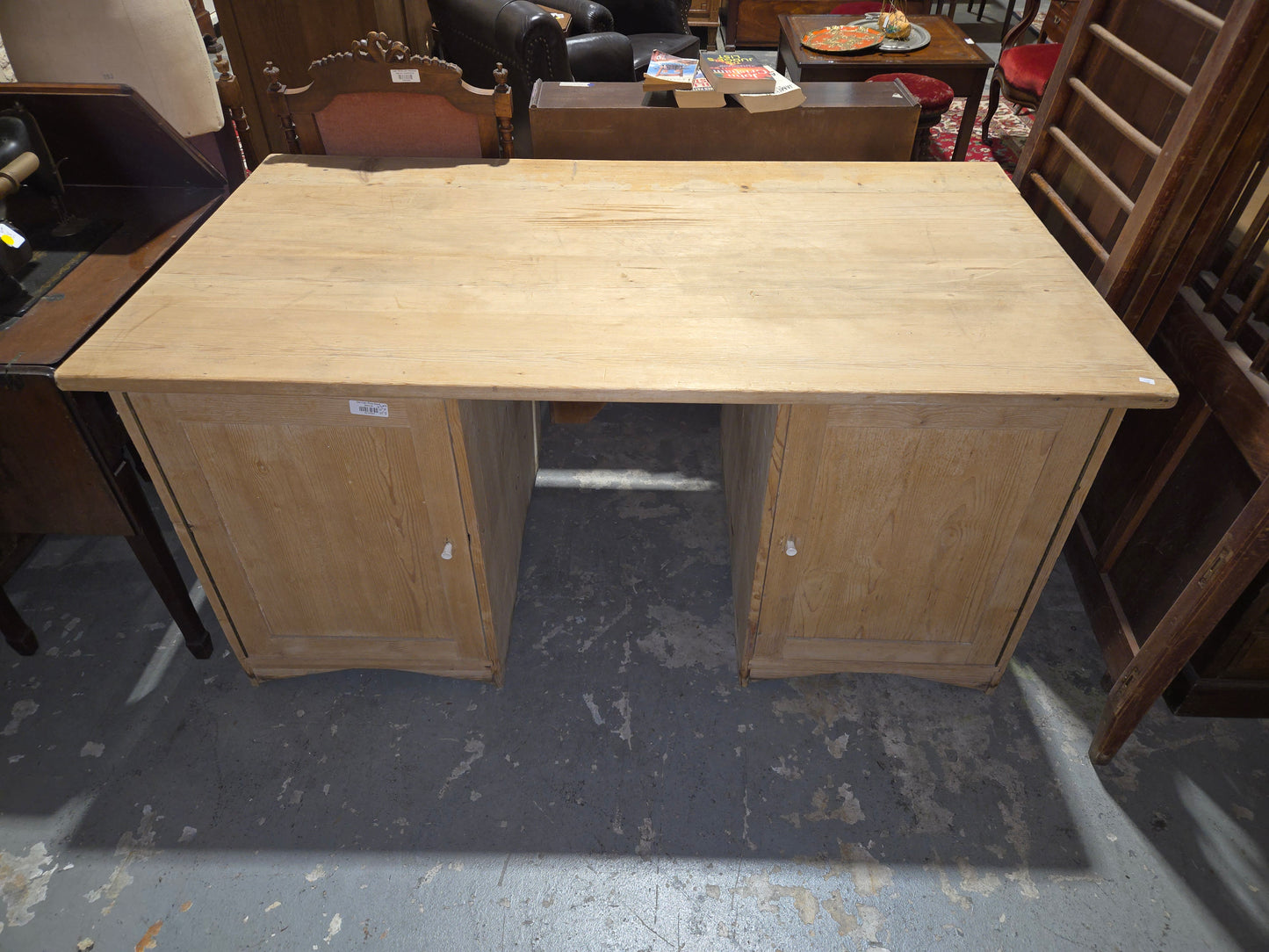 German Pine Desk