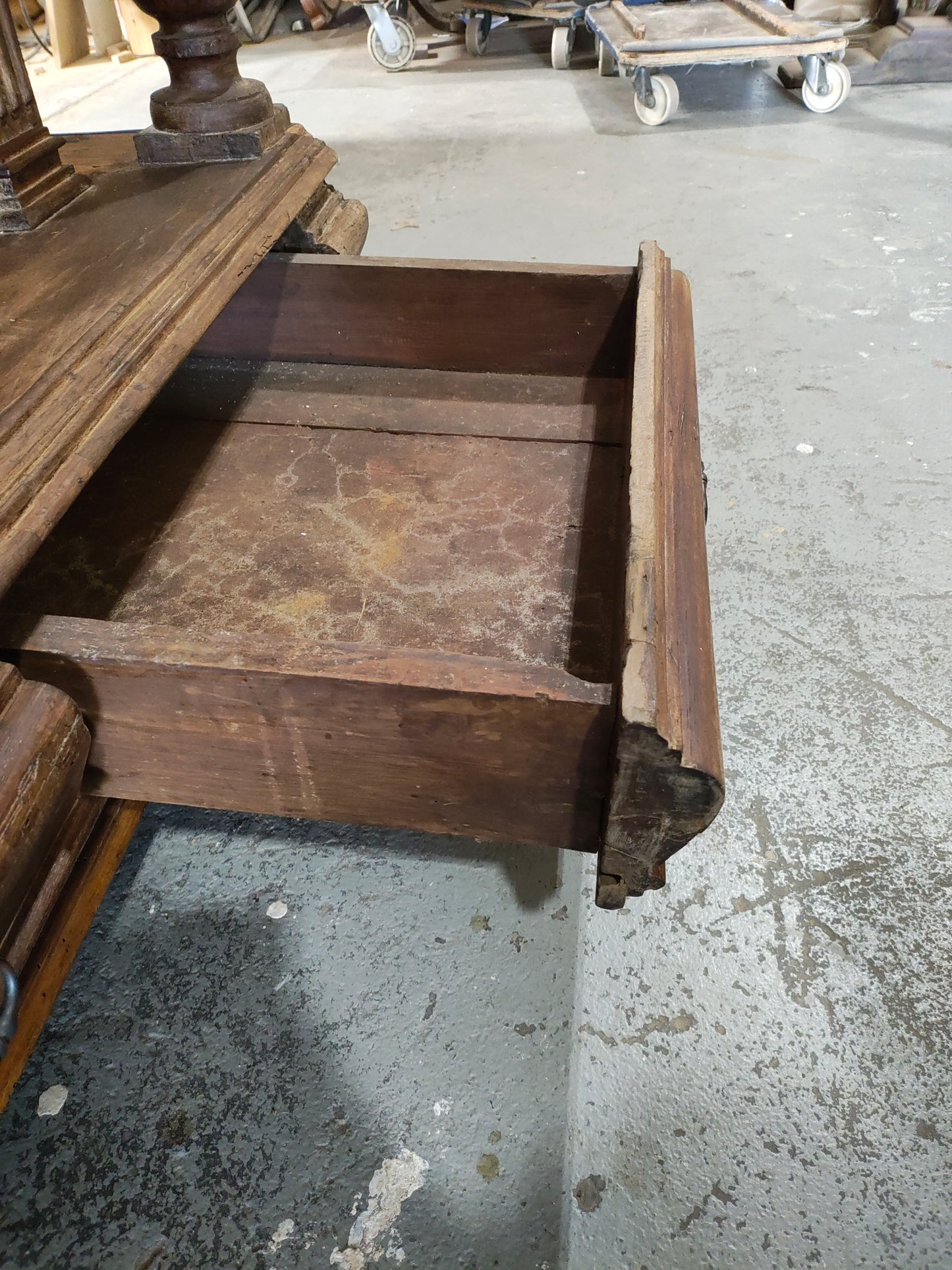 18th Century French Provincial Walnut Buffet à Deux Corps