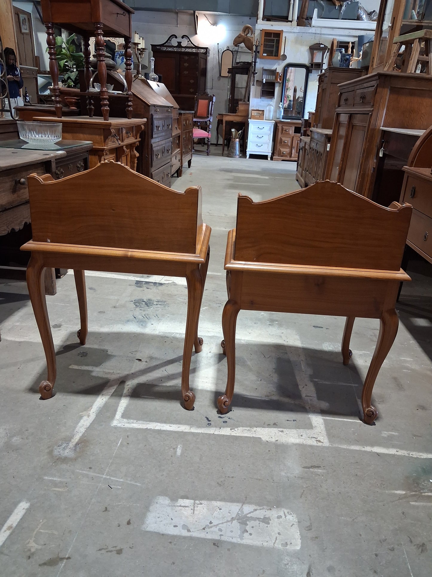 Louis XV bedside table (pair)
