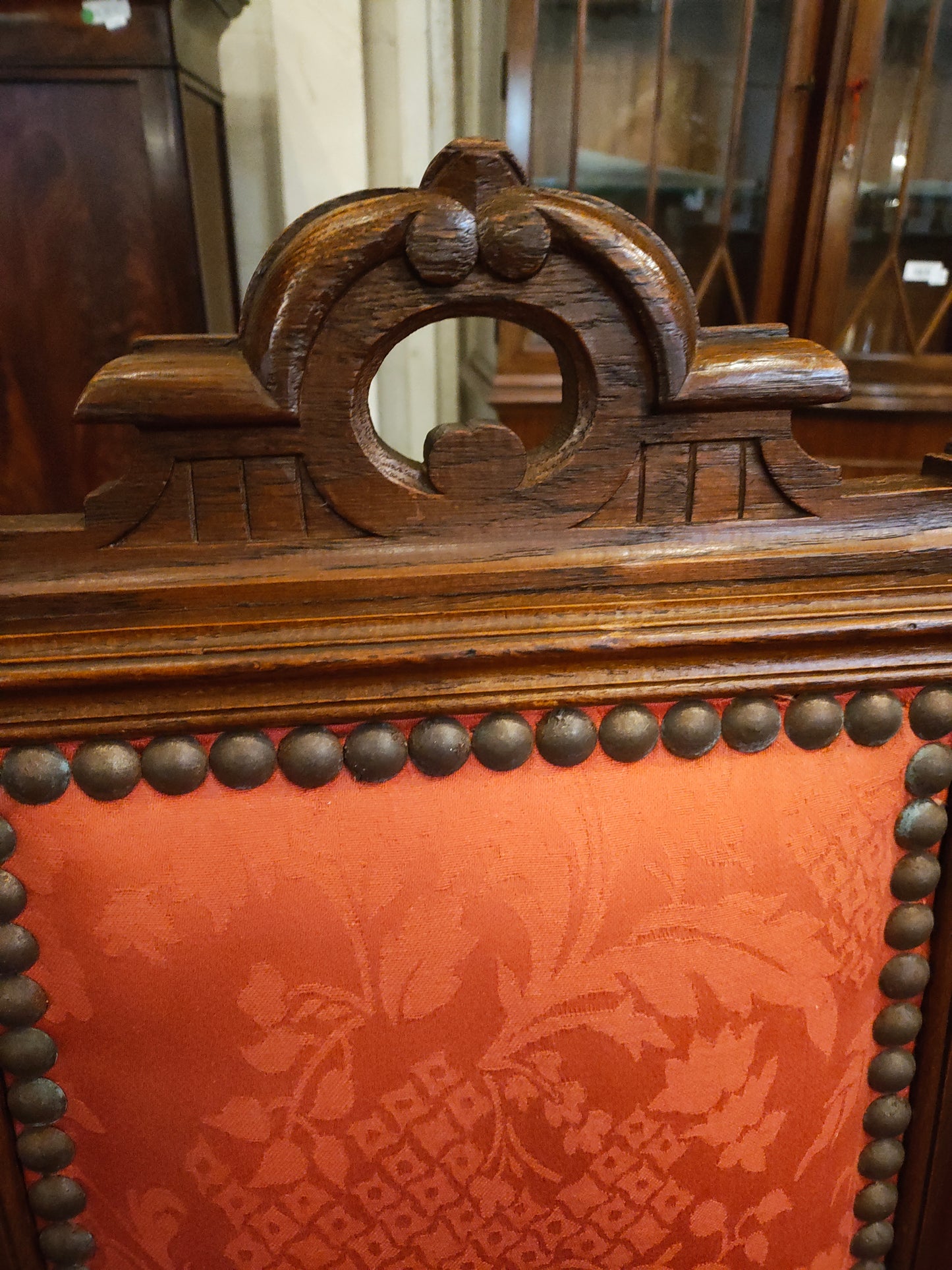 Pair of Late 1800s Baronial armchairs