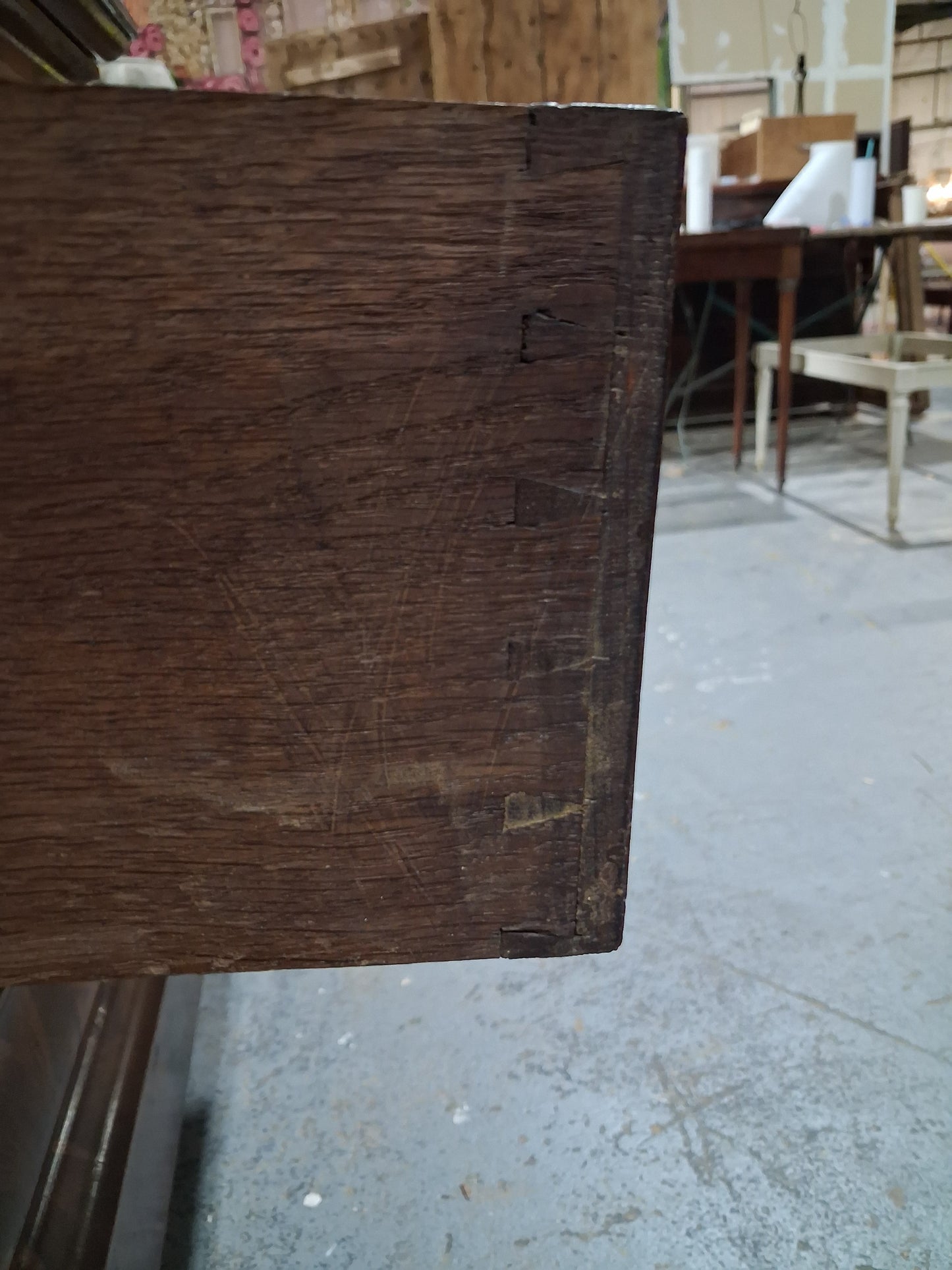 19th Century French Restoration Walnut Commode with Marble Top