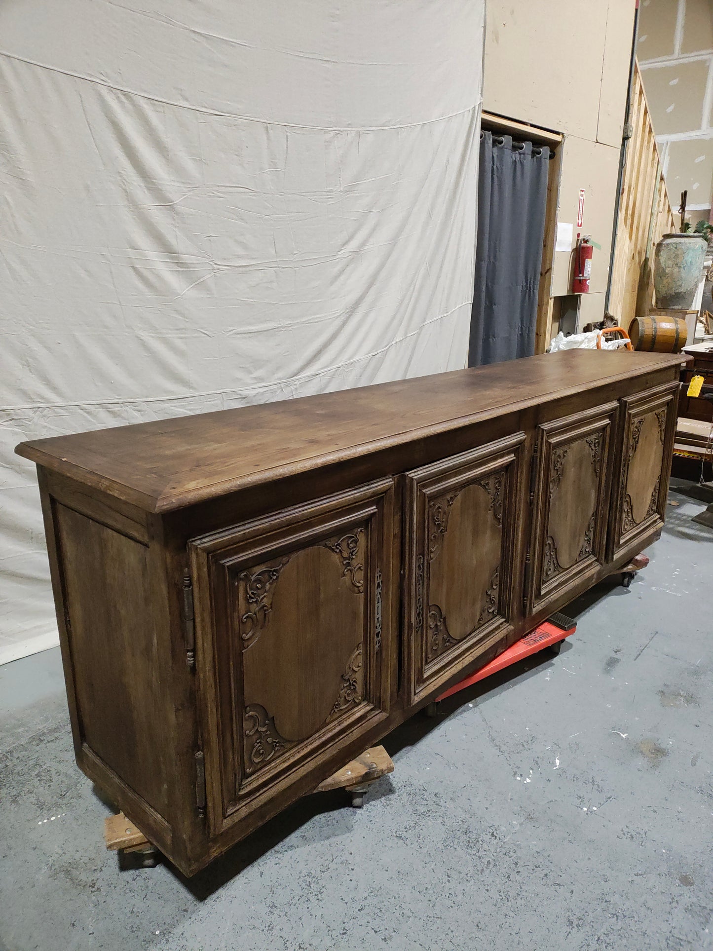Late 18th Century French Provincial Oak Enfilade