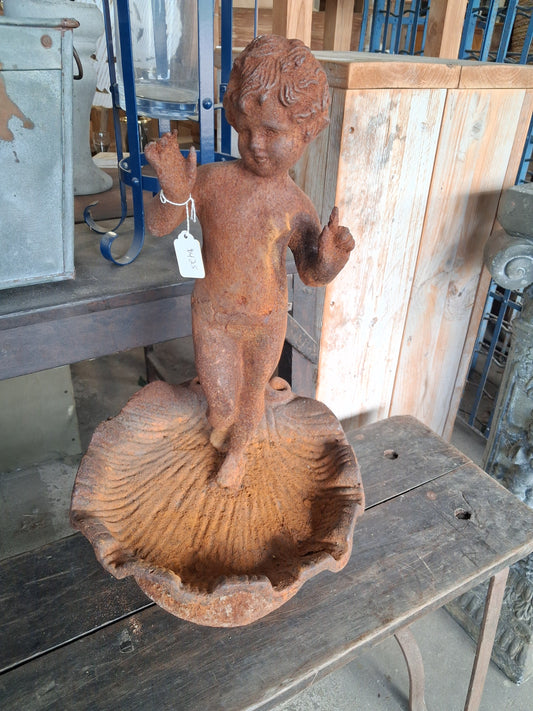 Standing Cast iron fountain outdoor decor
