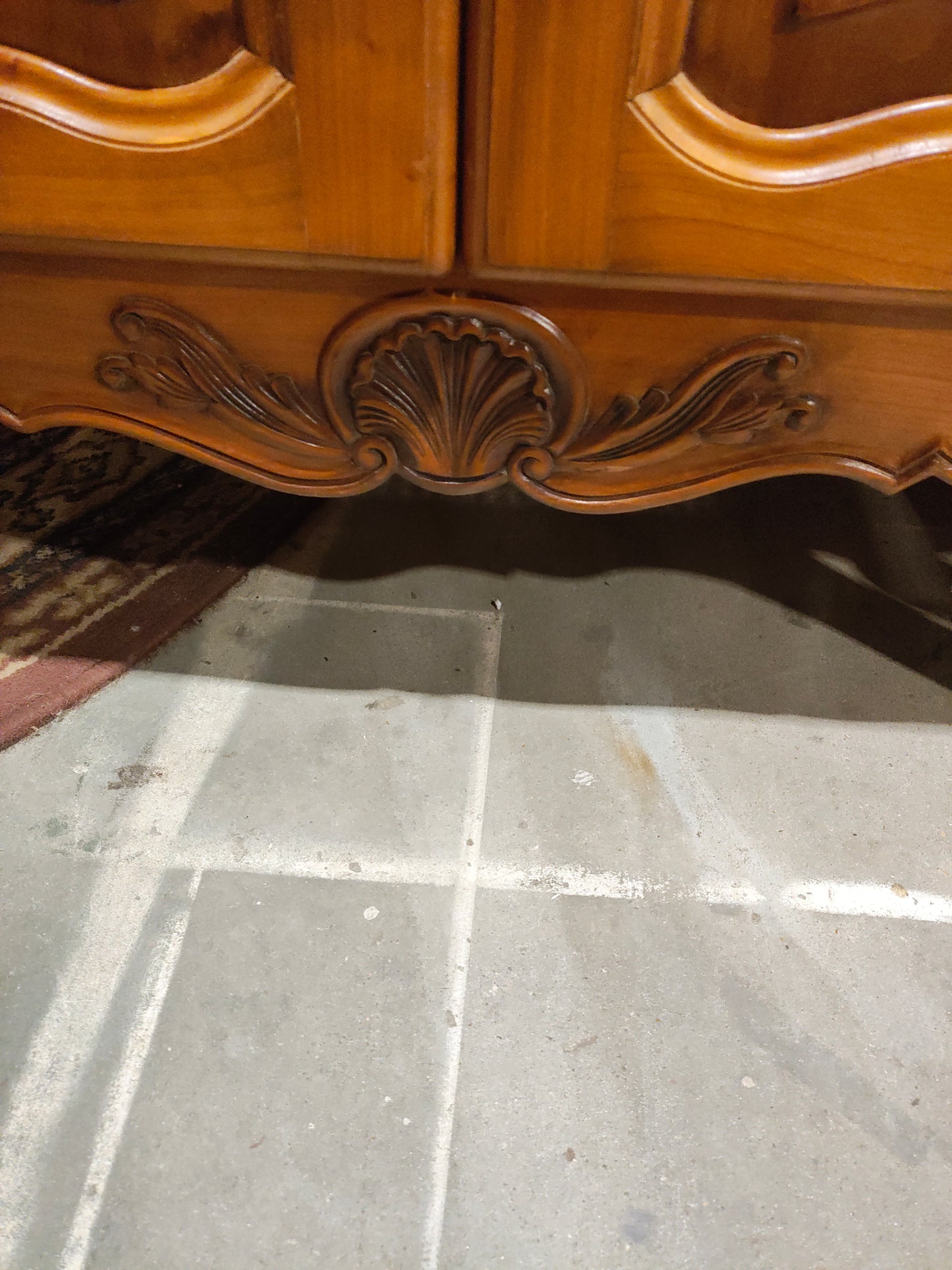 Cherry wood cabinet