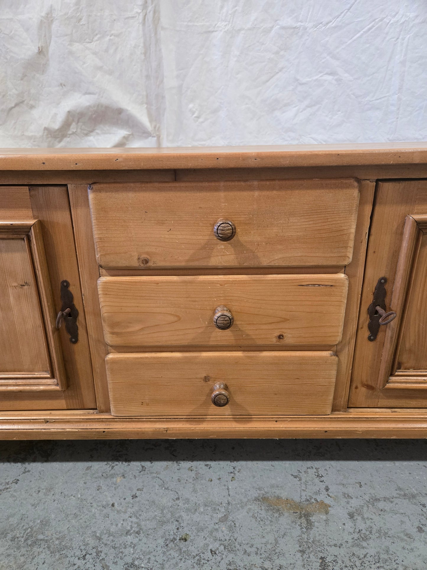 Early Century Pine Sideboard