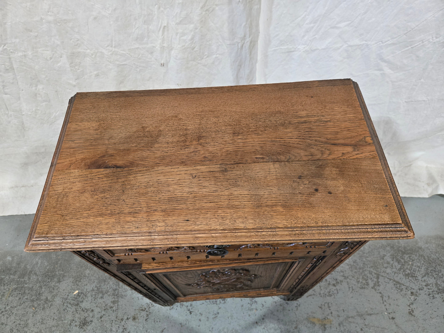 Early Century Louis XVI Oak Cabinet