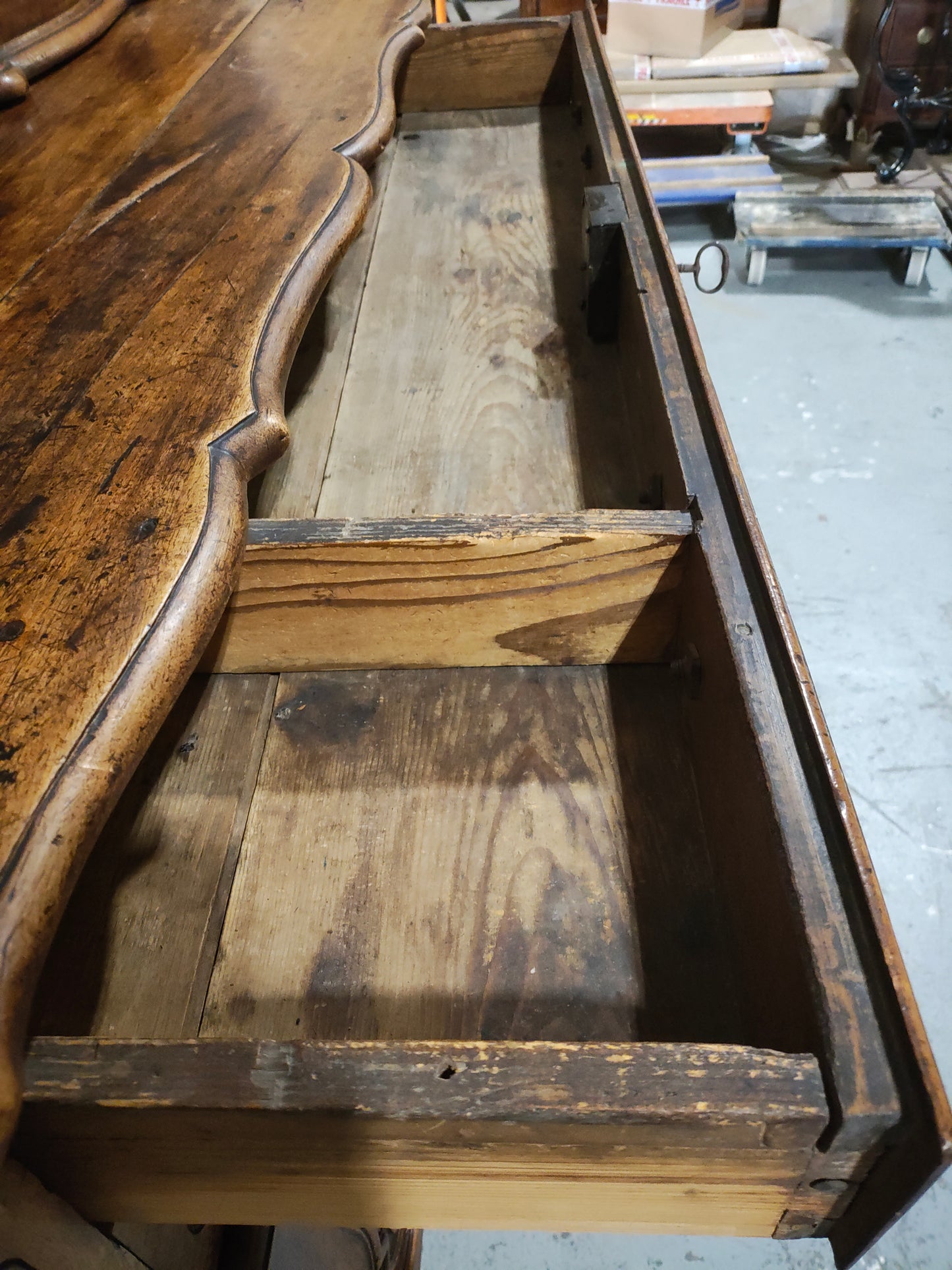 Mid-19th Century French Provincial Buffet à Deux Corps, Circa 1850