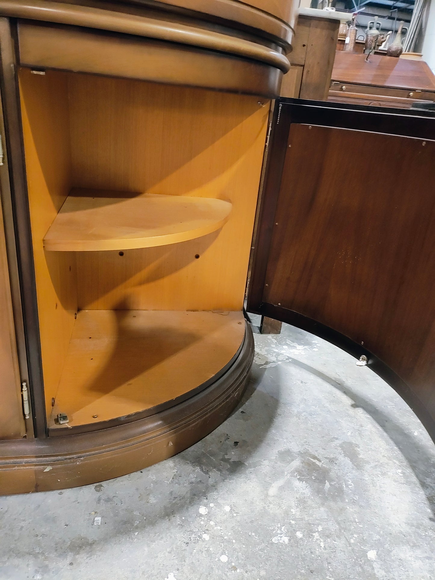 Early 1900s Baroque Sideboard w marble