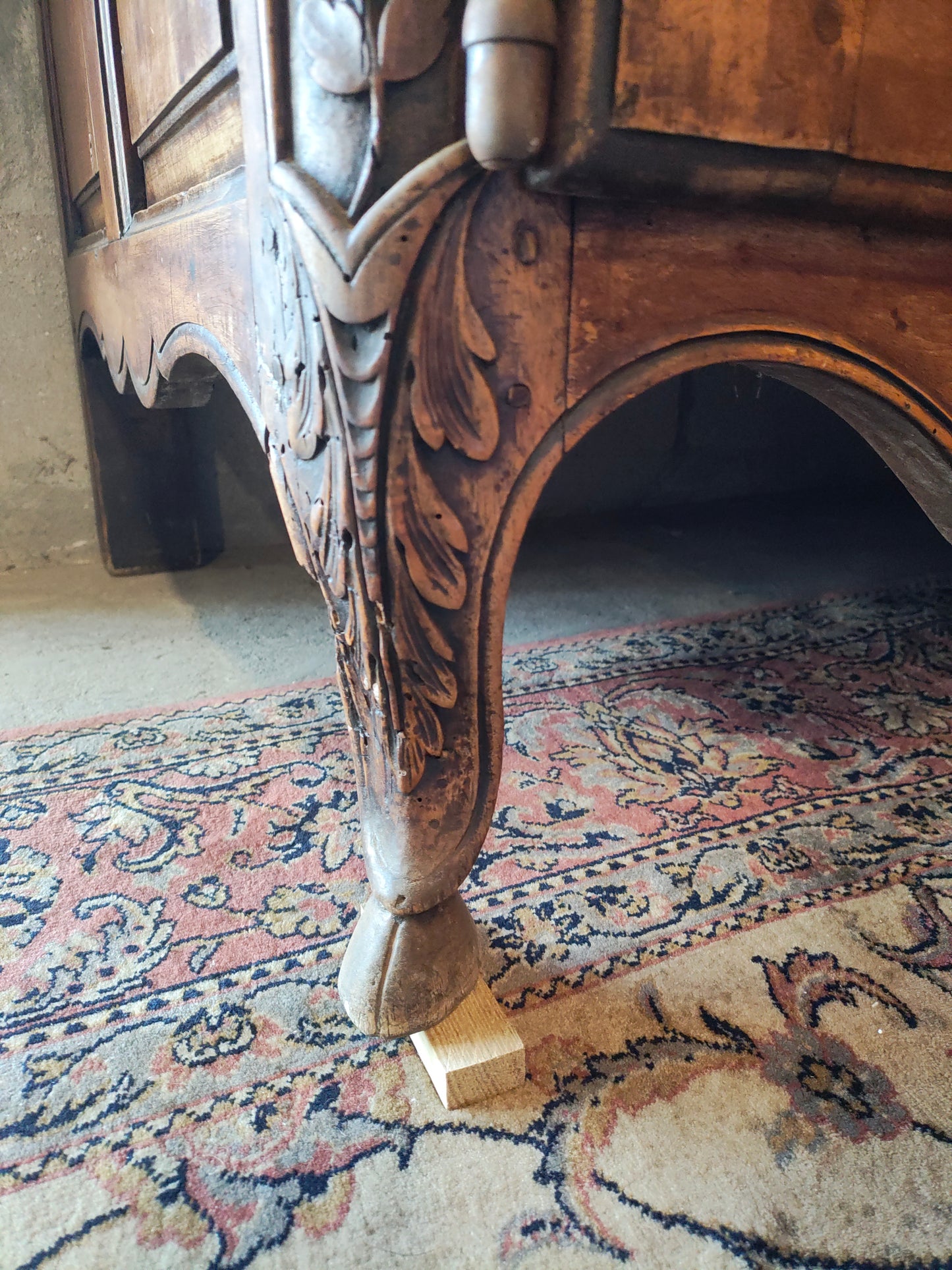 Mid-19th Century French Provincial Buffet à Deux Corps, Circa 1850