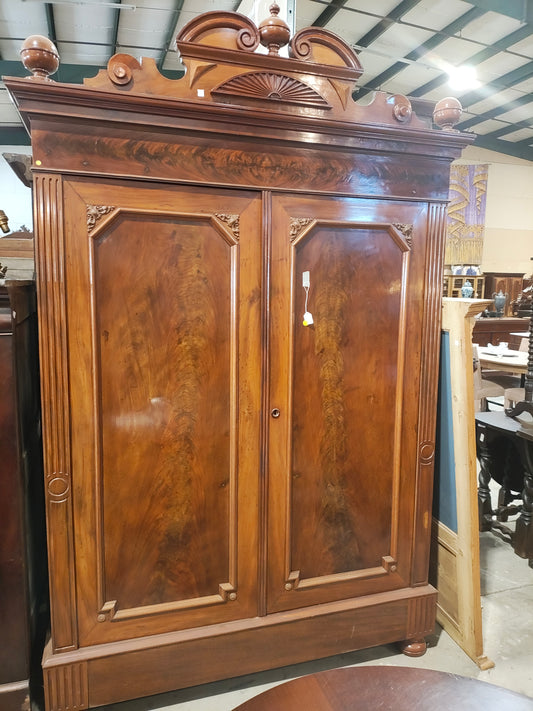 19th century French Empire Revival armoire