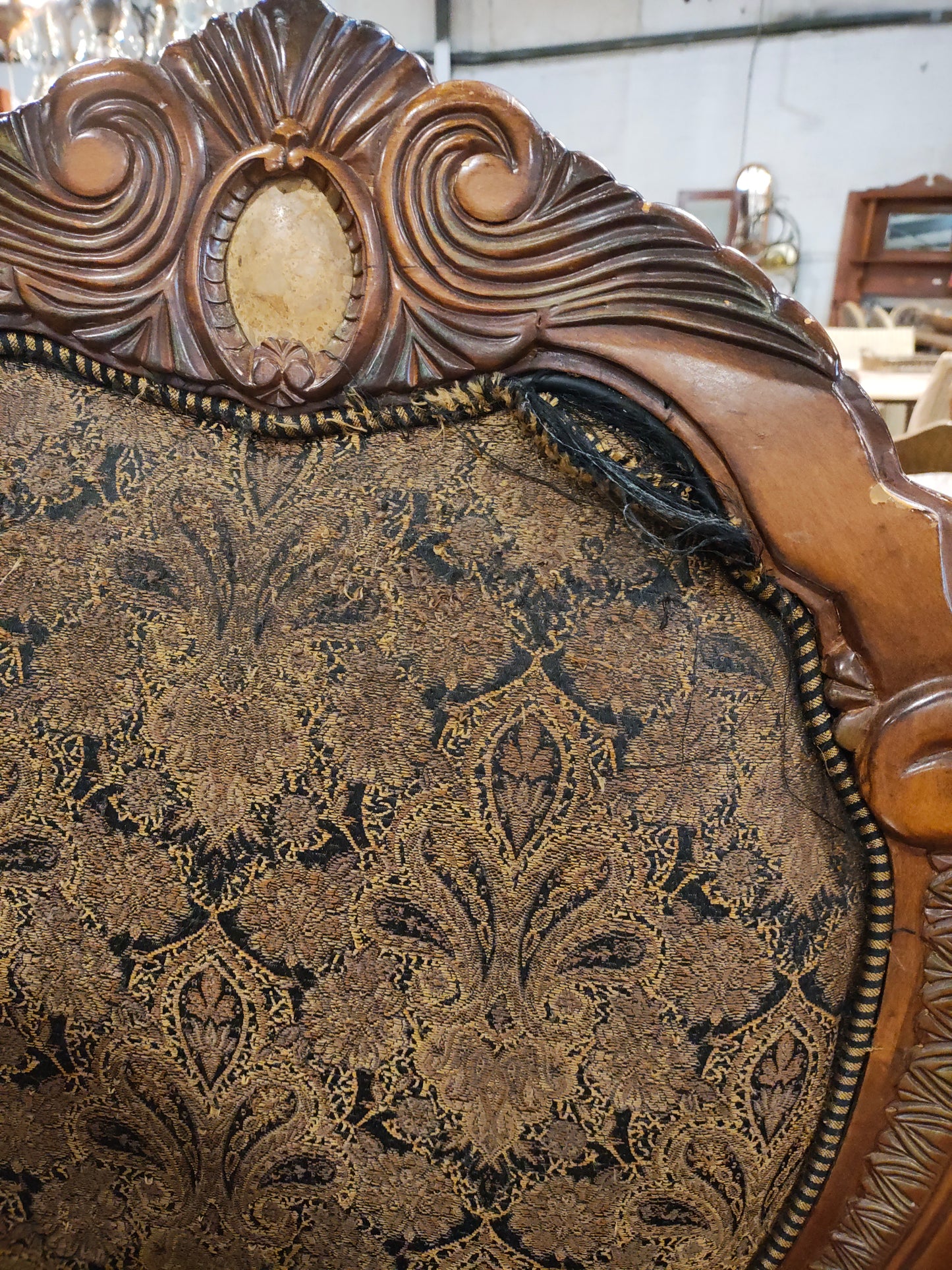 Mid 1900s set of 10 LXV revival chairs