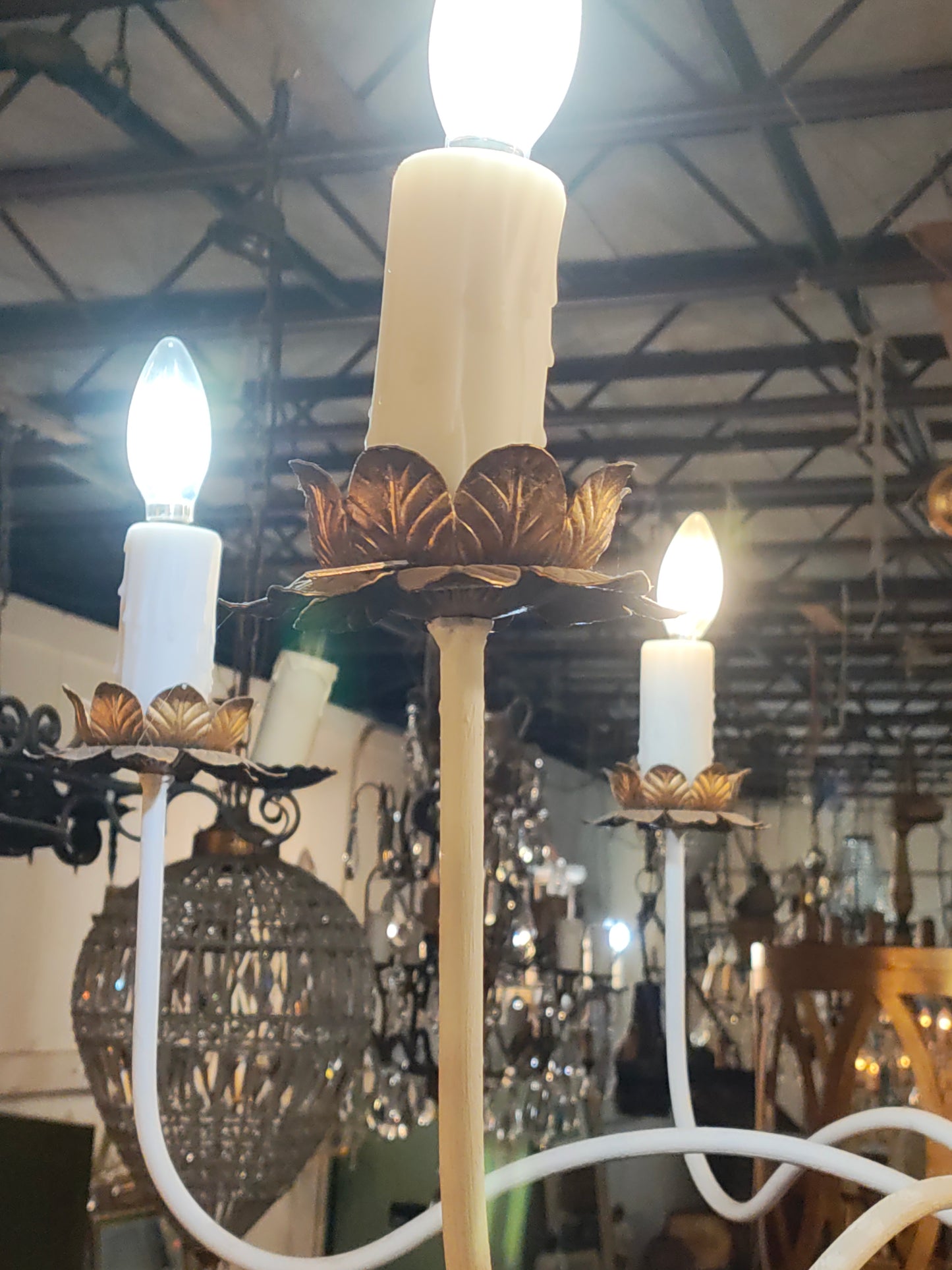 Lucy 6 light chandelier