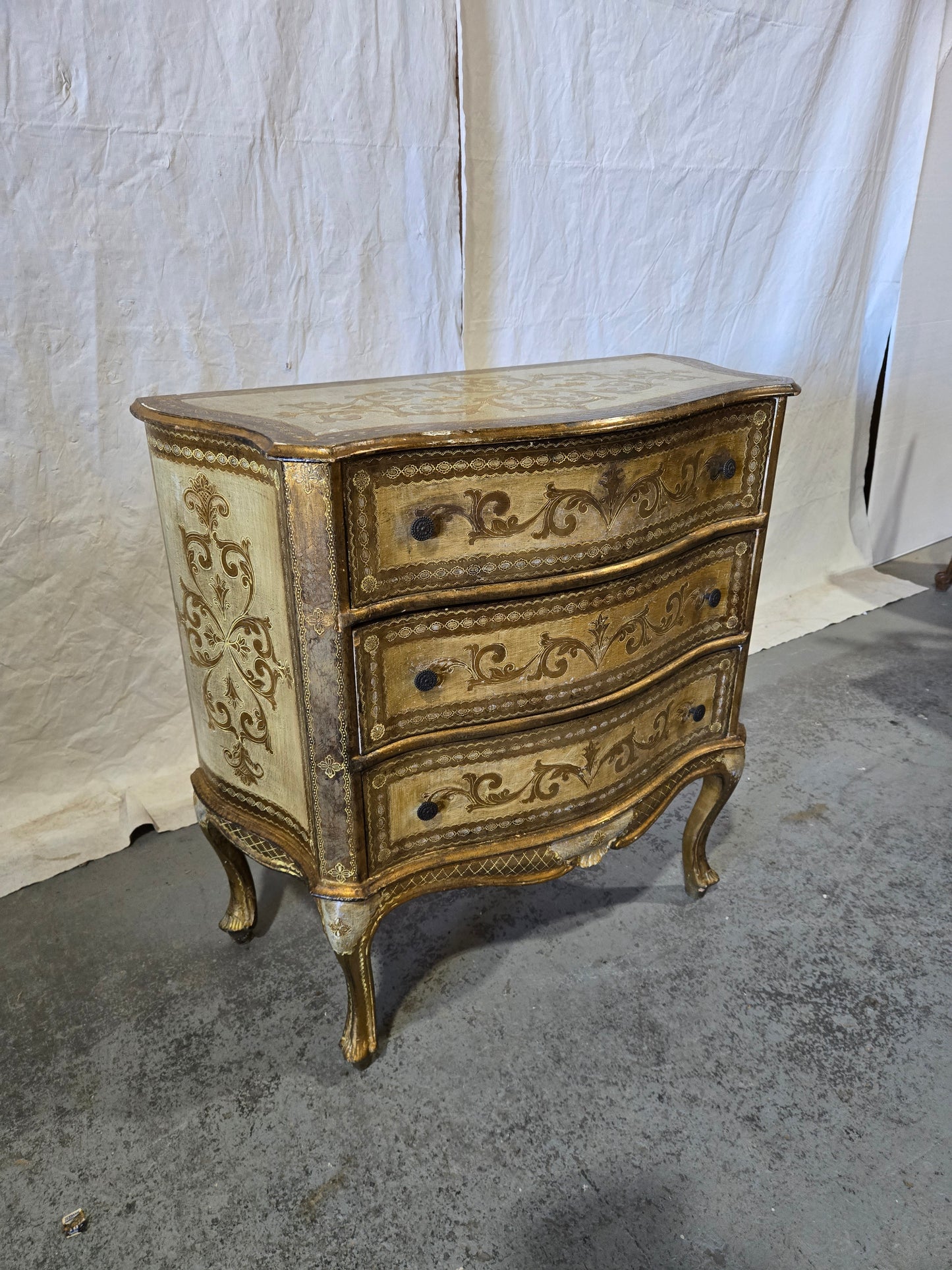 Late 1800s Florentine Commode