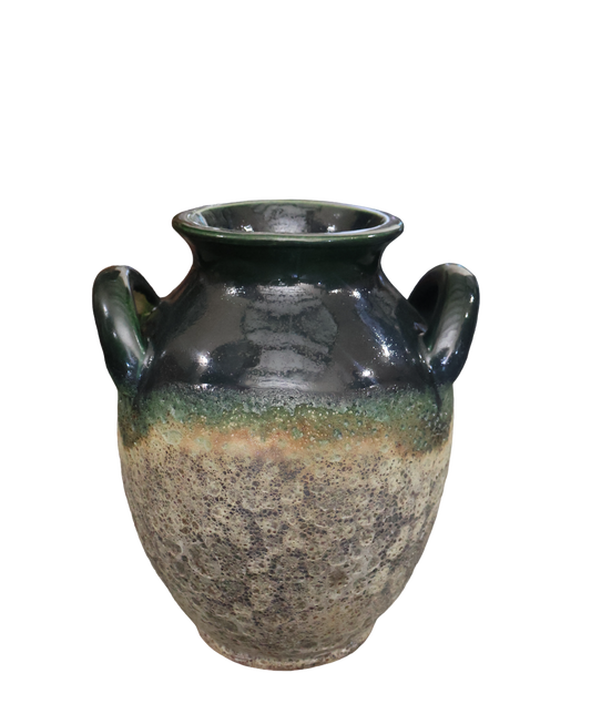 Large Green Ceramic Pot