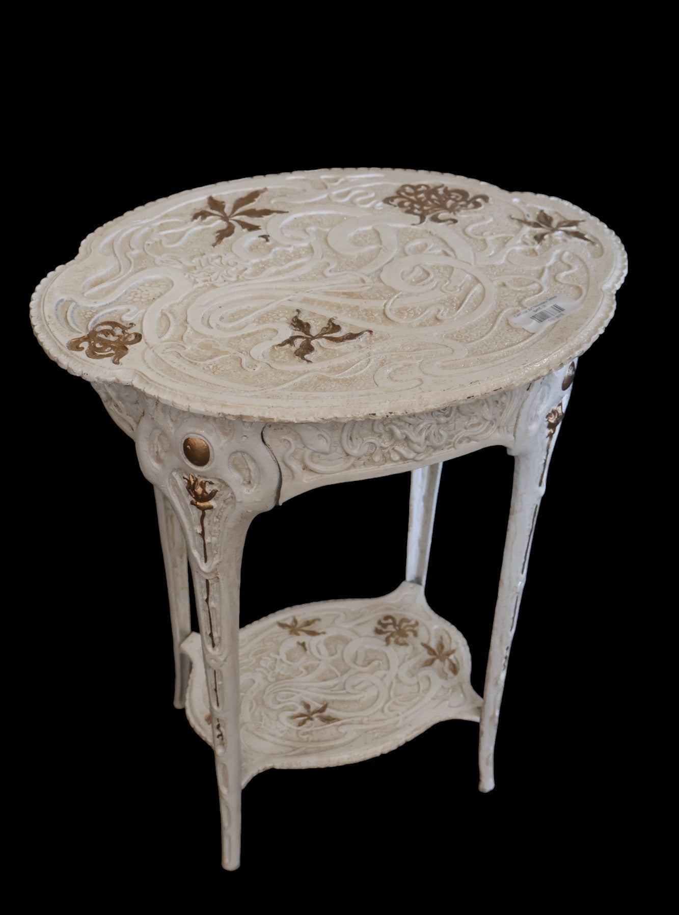 Cast Iron Art Nouveau Tables