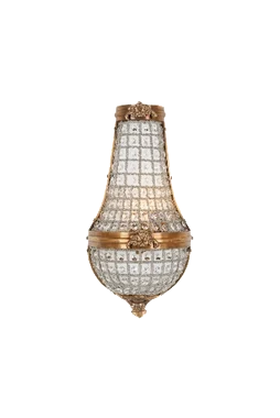 Crystal wall light, catalog model AP01